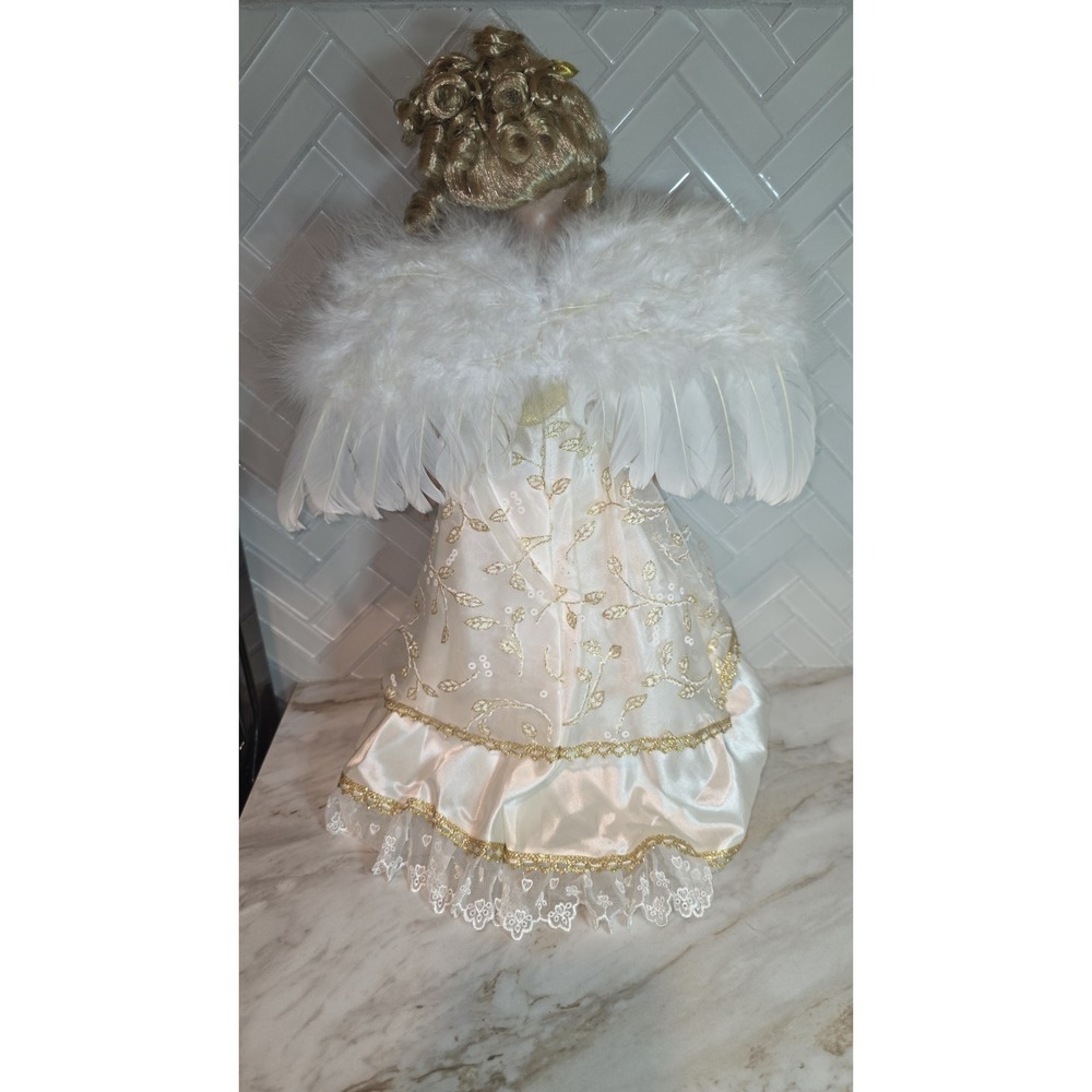 2018 Heritage Collection Angel Porcelain Doll New In Box - Picture 5 of 11
